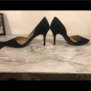New old navy Black d’Orsay heels